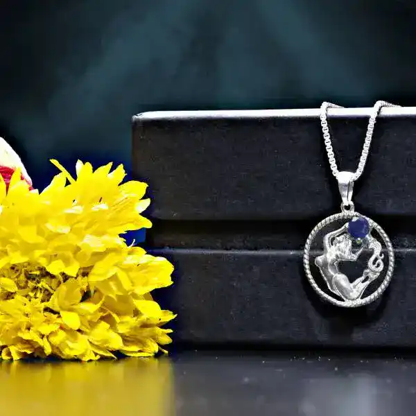 Buy Aquarius Silver Pendant For Happiness Of Life