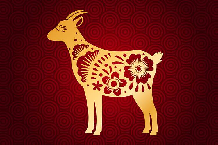 Chinese zodiac: the Year of the Sheep(Goat)