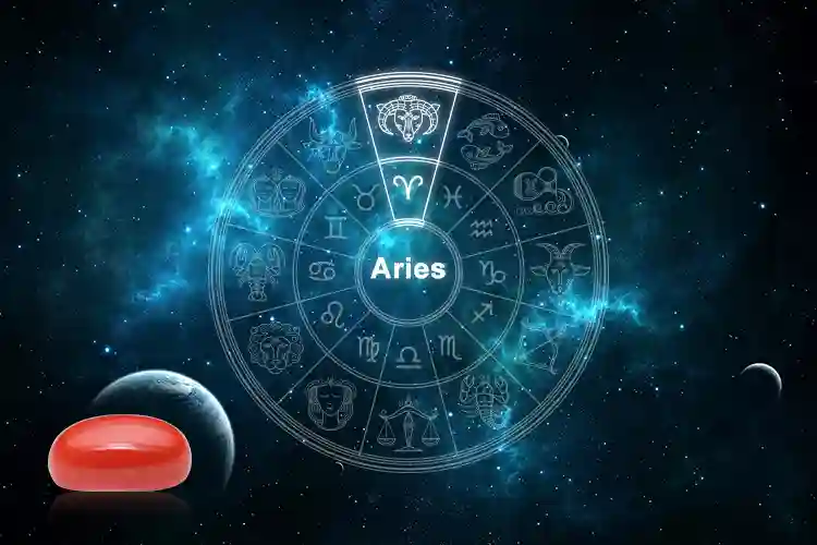 Aries star hot sale lucky stone