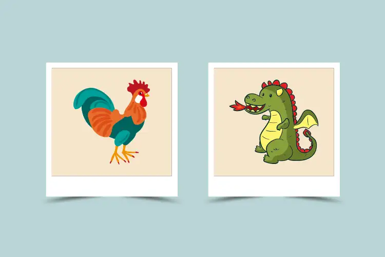 मुर्गा(Rooster)-ड्रैगन (Dragon) राशि की अनुकूलता के बारे में जानिए