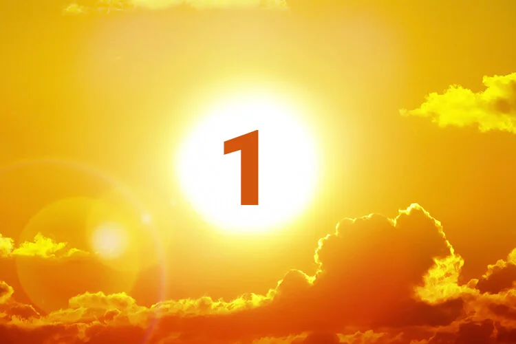 Numerology Sun Number 1