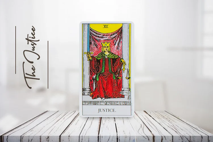 Justice Tarot Meaning, Love, Money, Career, Health, Upright & Reverse