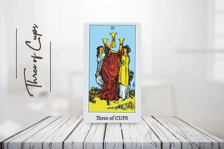 Three of Cups Tarot Card Meaning 