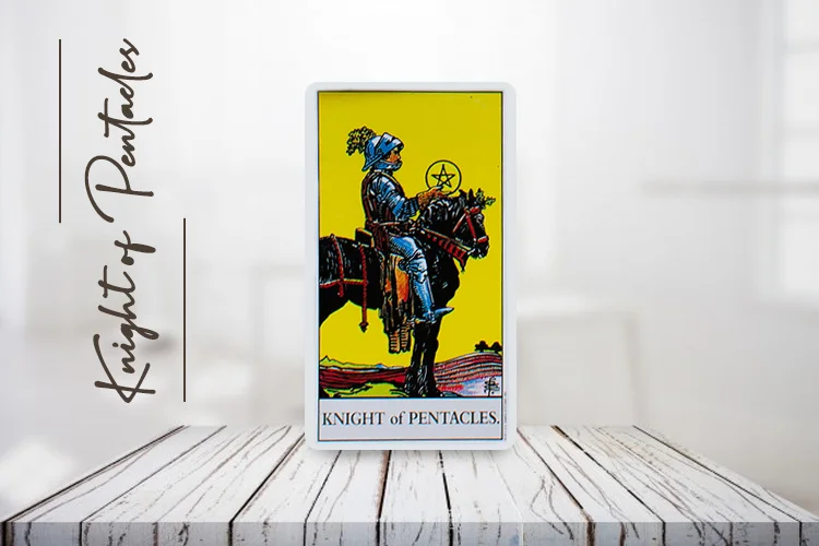 LIBERAL、card name: KNIGHT of PENTACLESをお願い致します