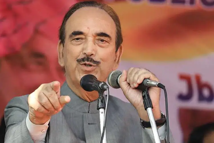 Which Planet Is Supporting Ghulam Nabi Azad?