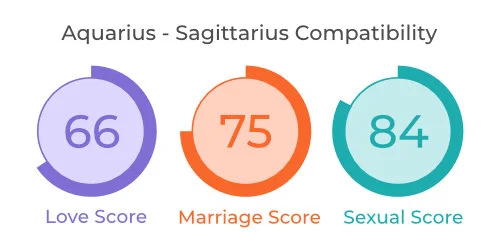 Aquarius - Sagittarius Comaptibility