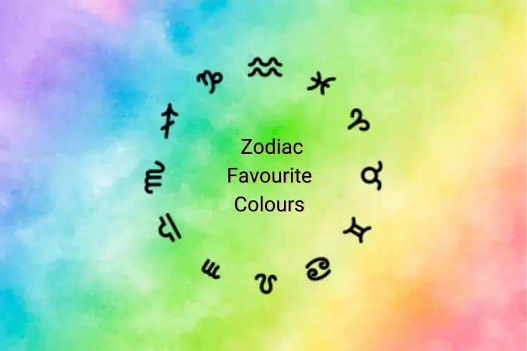 The Beautiful Rainbow of Zodiac Sign Favourite Colours